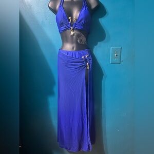 SHEIN Royal Blue Bikini Set